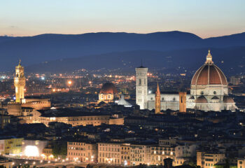 Naples and Vesuvius panoramic view, Napoli, Italy