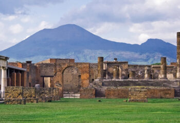 Naples and Vesuvius panoramic view, Napoli, Italy